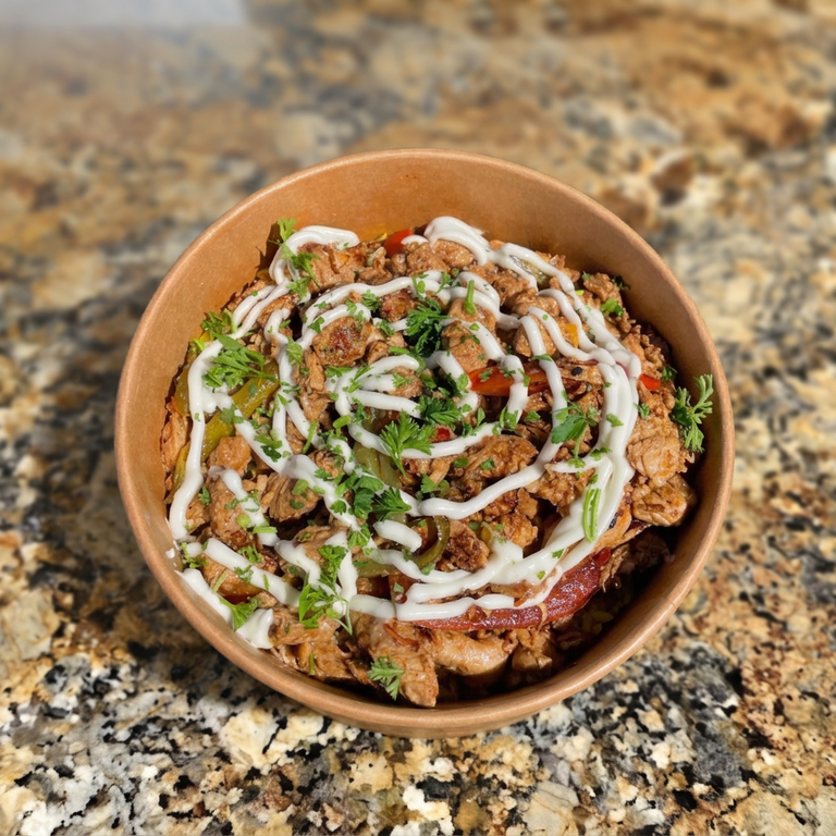 Delicious Chicken Shawarma Awaits